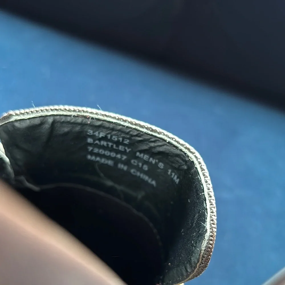 Calvin Klein Brown Leather Slip-On Loafers Men's Size 11 - Picture 11 of 11